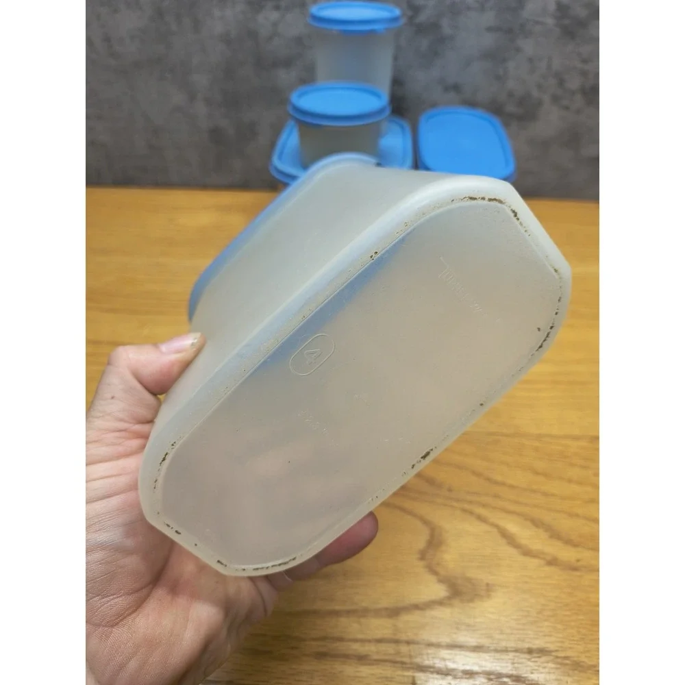 Tupperware Modular Mate Oval Container w/Lid 1615/1614/1605/1792/1611/1606 Lot 7